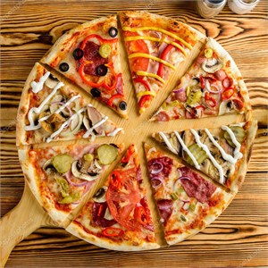 Пицца с семгой 00175